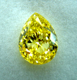 1.5ct size Fancy Vivid Yellow