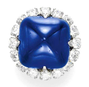 Lot.225 Kashmir Sapphire 31.53ct by VCA