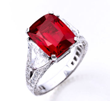 8.62ct Graff Ruby Ring