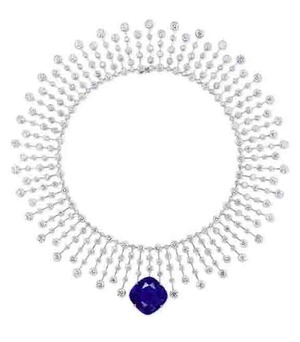 44.53ct Burma Sapphire Necklac by Cartier