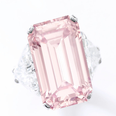 17.03ct Fancy Intense Pink VVS1 pot IF