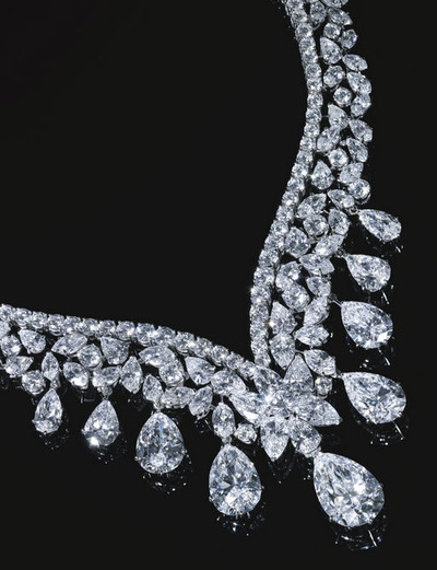 Total 190.77ct Diamonds Necklace by Cartier